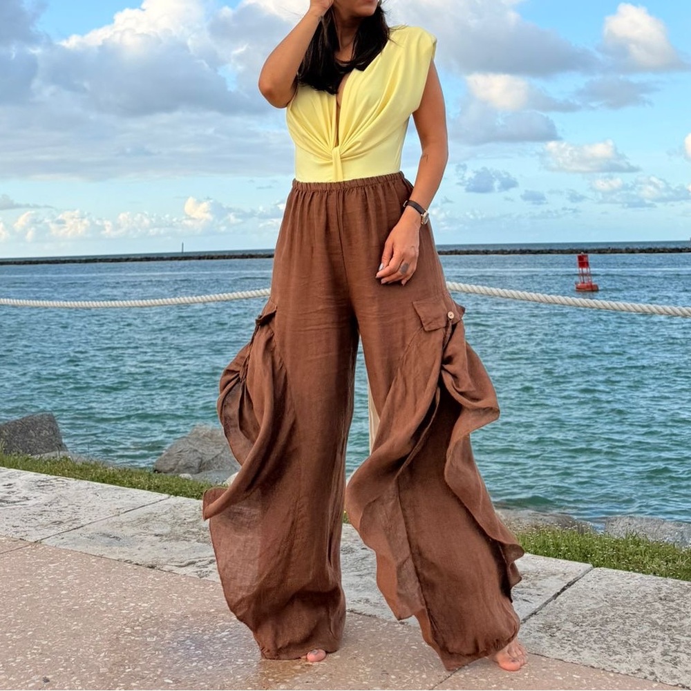 Made in Italy Linen Pants (Restocked!)